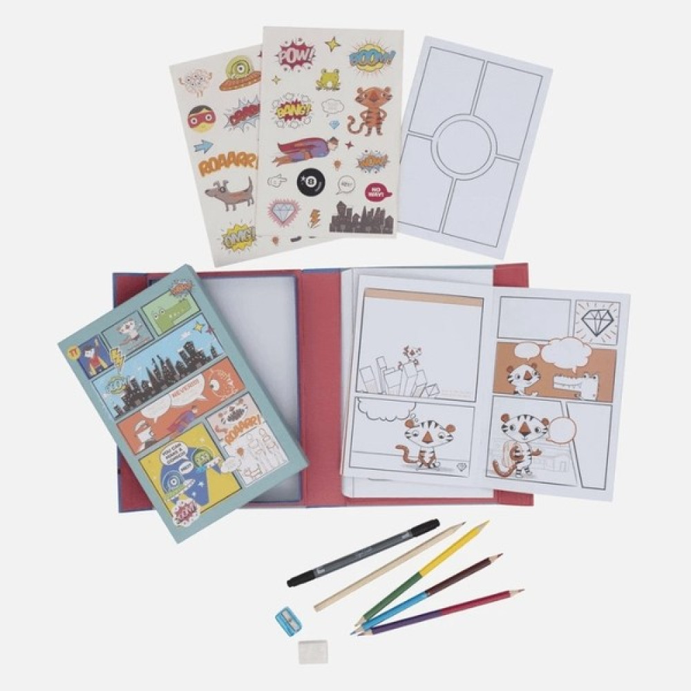Tiger Tribe Comic Book Kit - Practice Plan Create Çocuk Oyuncağı Fiyatı