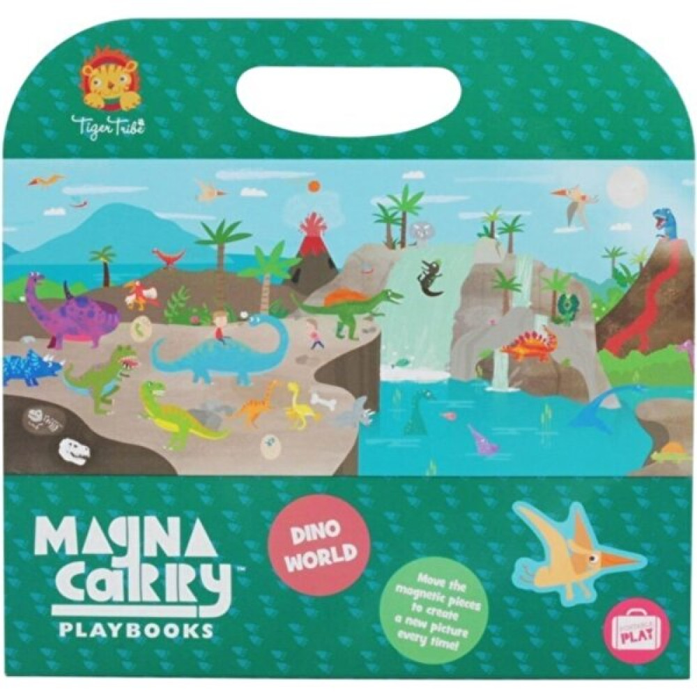 Tiger Tribe Mıknatıslı Set / Dino World - Renkli Eğitici Oyuncak Fiyatı