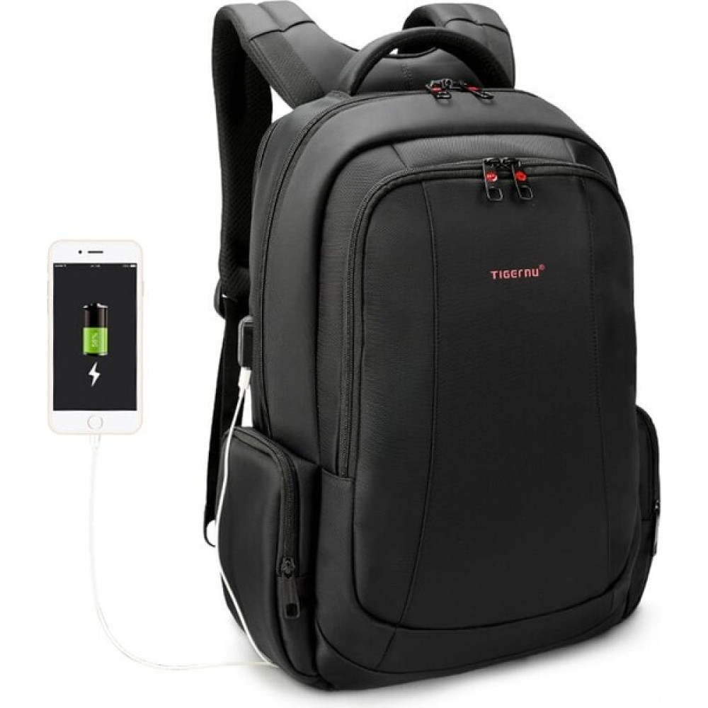 Tigernu T-B3143 USB Şarj Portlu Laptop Notebook Sırt Çantası (Yurt Dışından) - Siyah Dizüstü Bilgisayar Aksesuarları Fiyatı