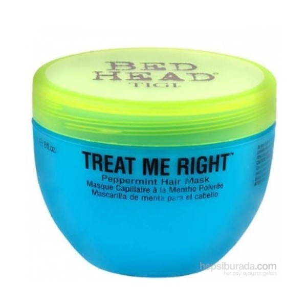 Tigi Bed Head Treat Me Right - Mentollü Saç Maskesi Saç Bakım Maskeleri & Serumlar & Spreyler Fiyatı