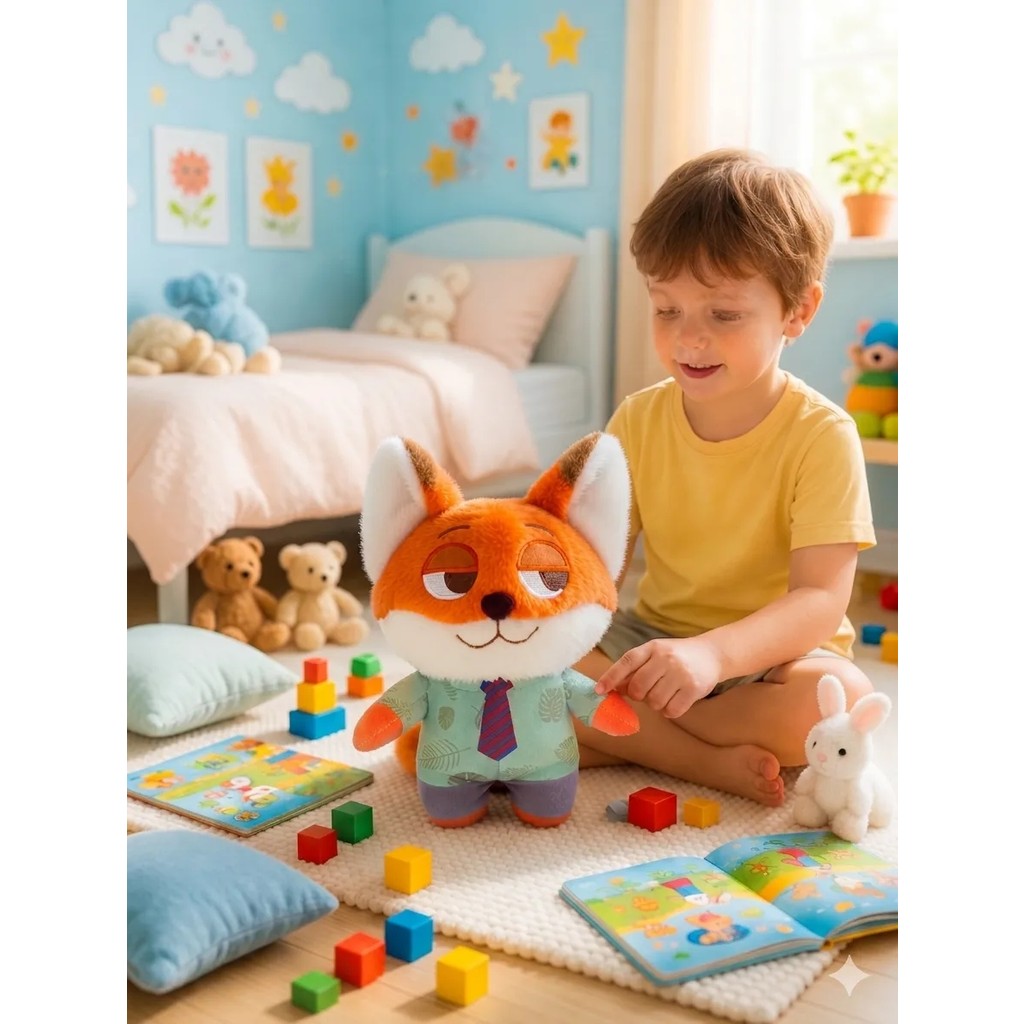 Tigoes Tilki Peluş Oyuncak 25 cm Anne Bebek Oyuncak Fiyatı