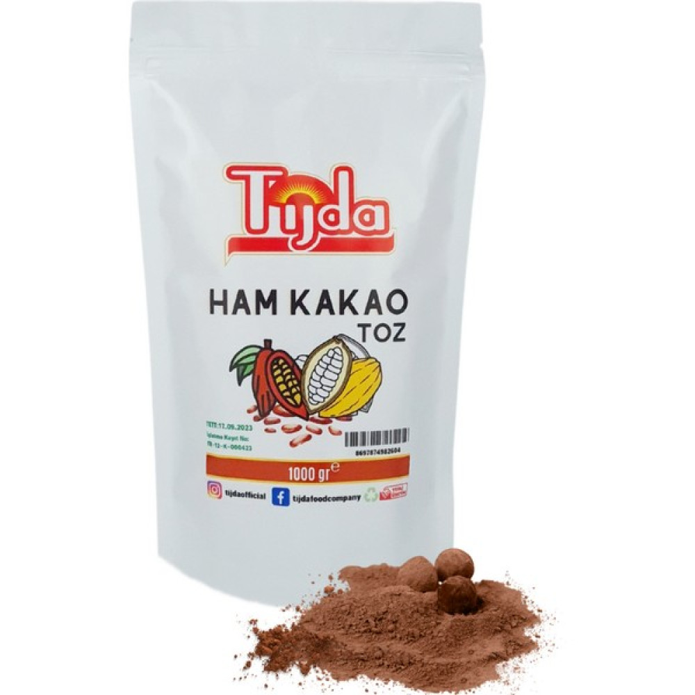 Tijda Ham Kakao Tozu 1 kg Diğer Fiyatı