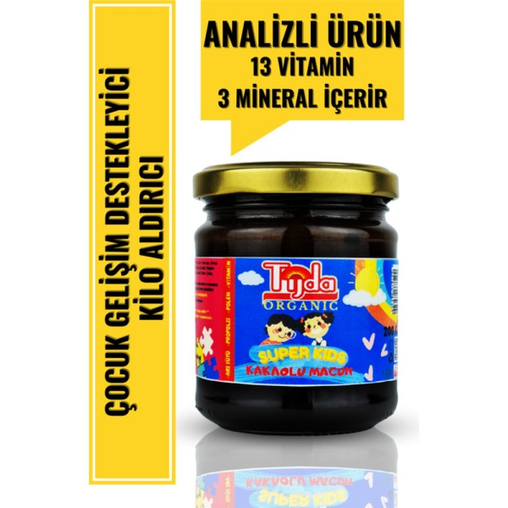 Tijda Kids Çocuk Kakaolu Macun 200 gr - 1 Adet Oto Boyaları Fiyatı