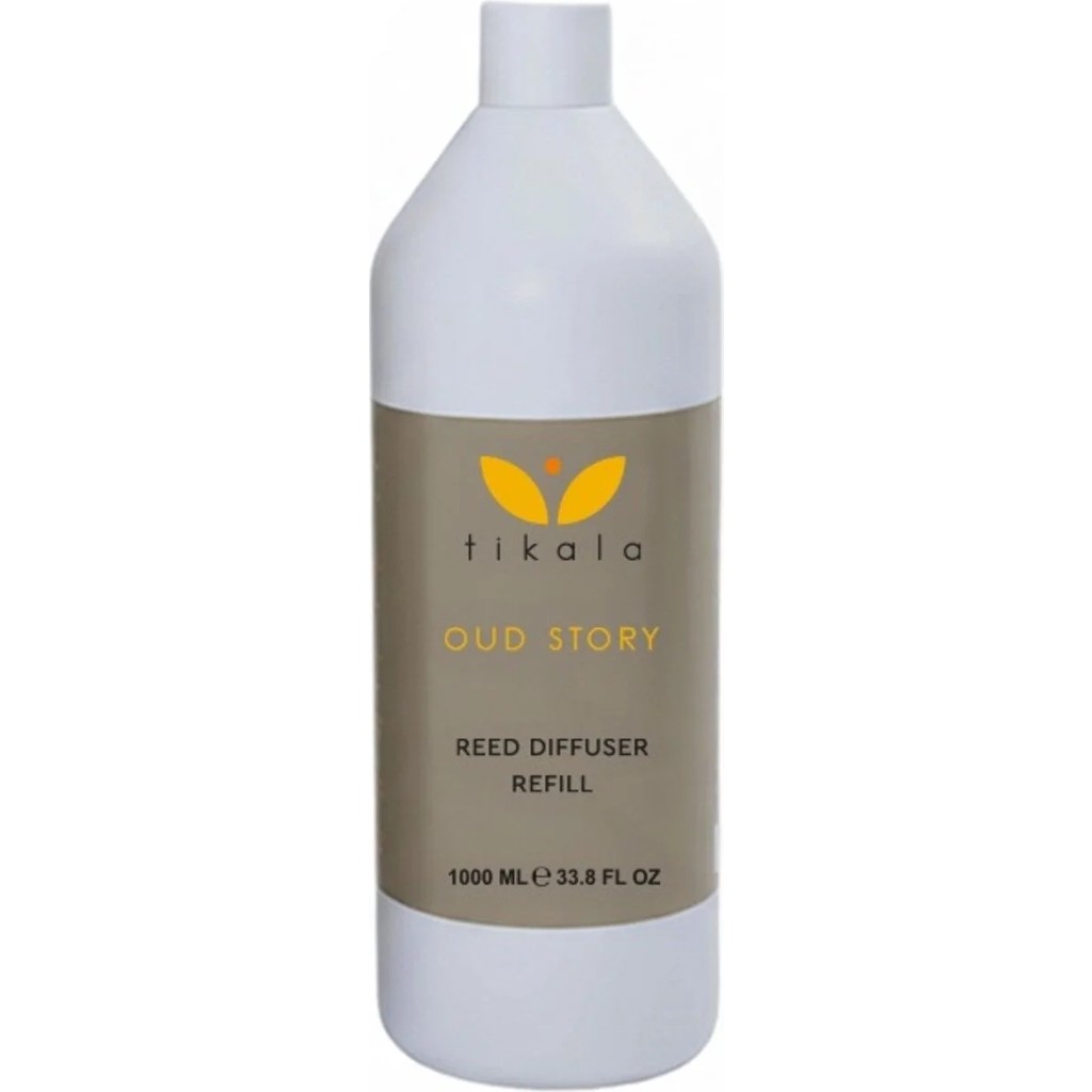 Tikala Bambu Çubuklu Oda Kokusu Kristal Yenileme Likiti Oud Story - 1000 ml | Refill - Yedek Diğer Fiyatı