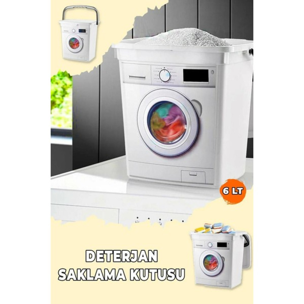 Tıkla Yolla Deterjan Saklama Kutusu 6 Lt Saklama Kapları Fiyatı