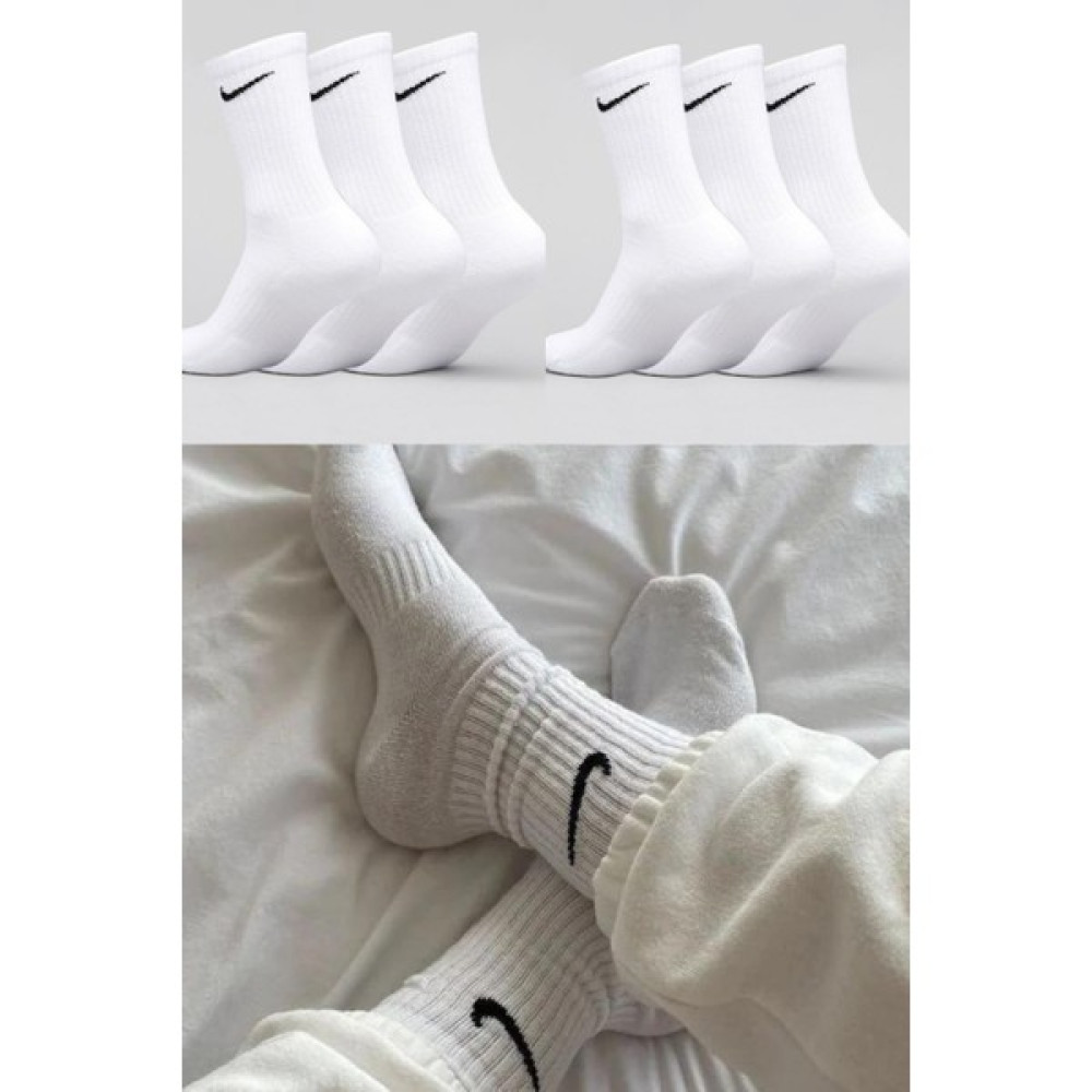 Tikli Beyaz Tenis Çorap 6 Çift Ekonomik Paket. %83 Pamukludur Çorap (Outdoor) Fiyatı