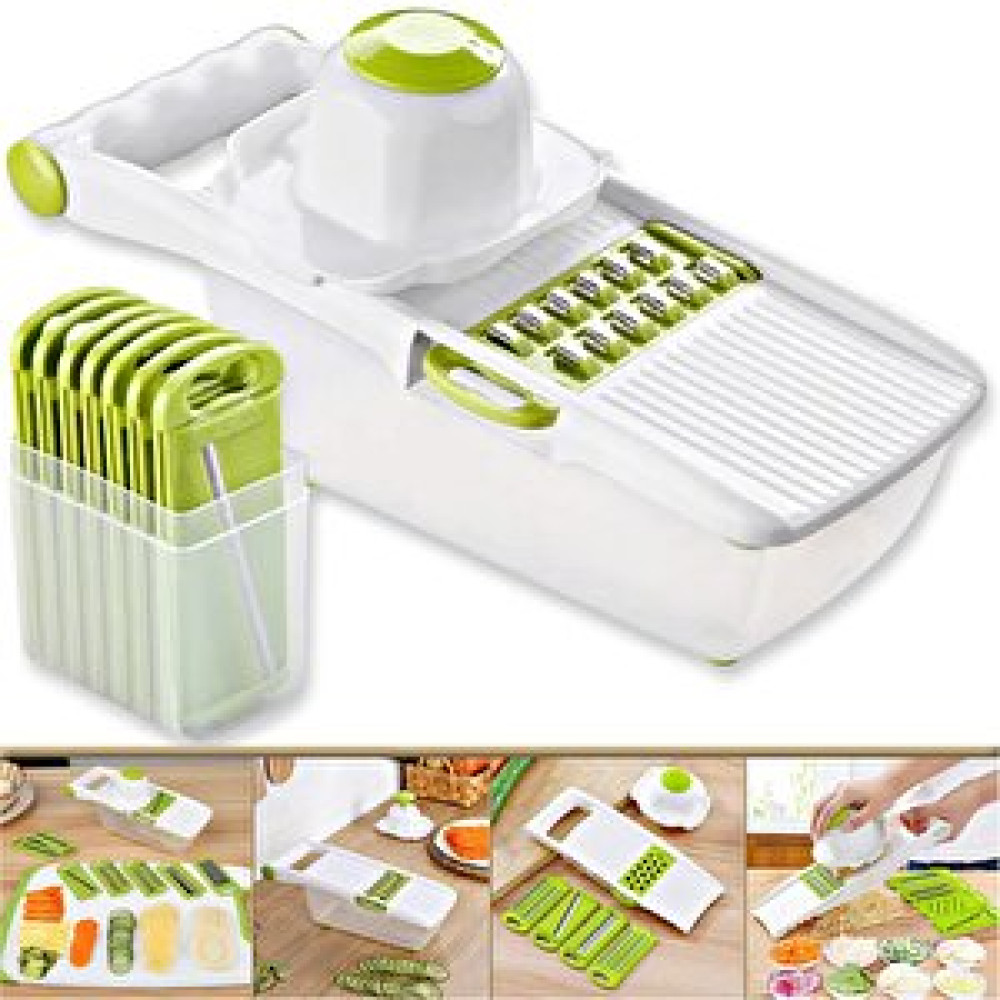 Tilbe Home Hazneli Sebze Patates Dilimleyici Doğrayıcı Rendeleme Kesici Mandolin Beyaz Yeşil Lüx Rende Seti Mutfak Gereçleri Fiyatı