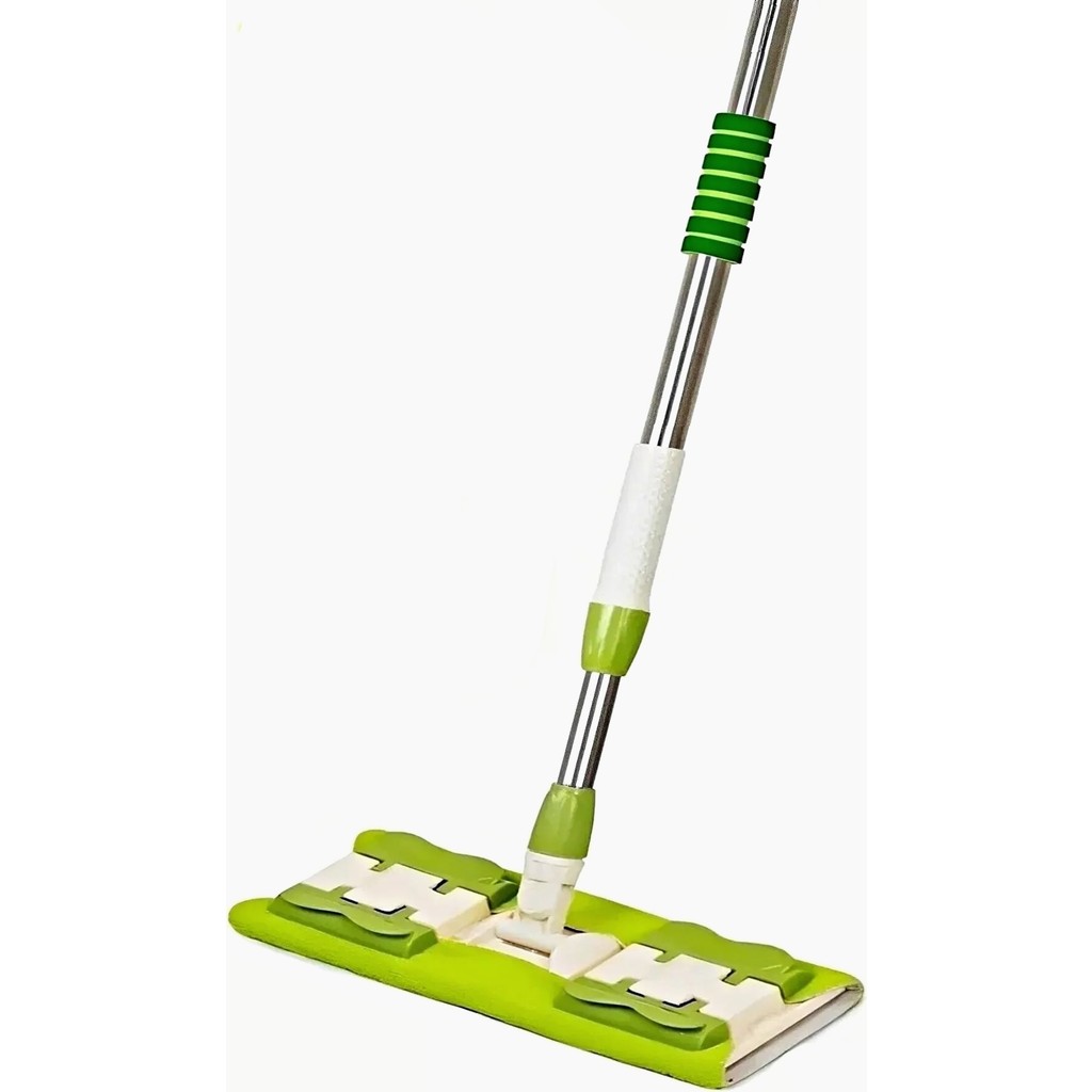 Tilbe Home Sihirli Teleskobik Mop Multi Fonksiyonel Ayarlanır Mikrofiber Mop - Yeşil - Standart Diğer Fiyatı