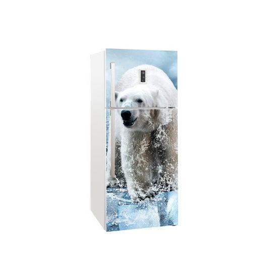 Tilki Dünyası 0012-BUZS000012 Buzdolabı Kapağı Kaplama Sticker