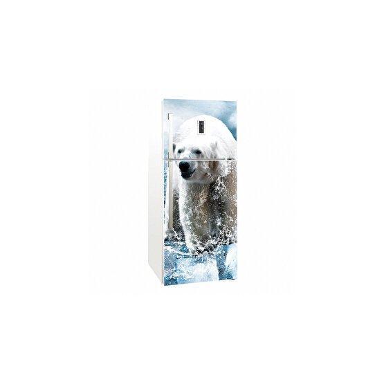 Tilki Dünyası 0012-BUZS000012 Buzdolabı Kapağı Kaplama Sticker