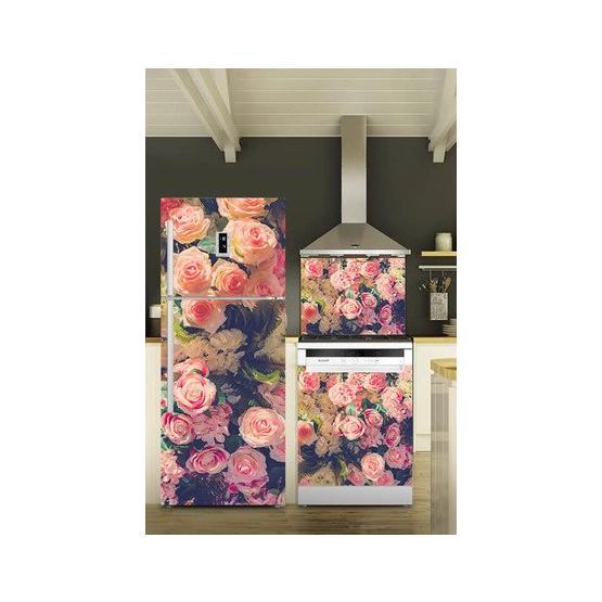 Tilki Dünyası 0021 Buzdolabı Stickerı Buzdolabı Stickerı Fiyatı