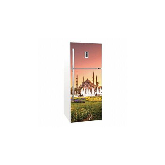 Tilki Dünyası 0060-BUZS000060 Buzdolabı Kapağı Kaplama Sticker Buzdolabı Stickerı Fiyatı