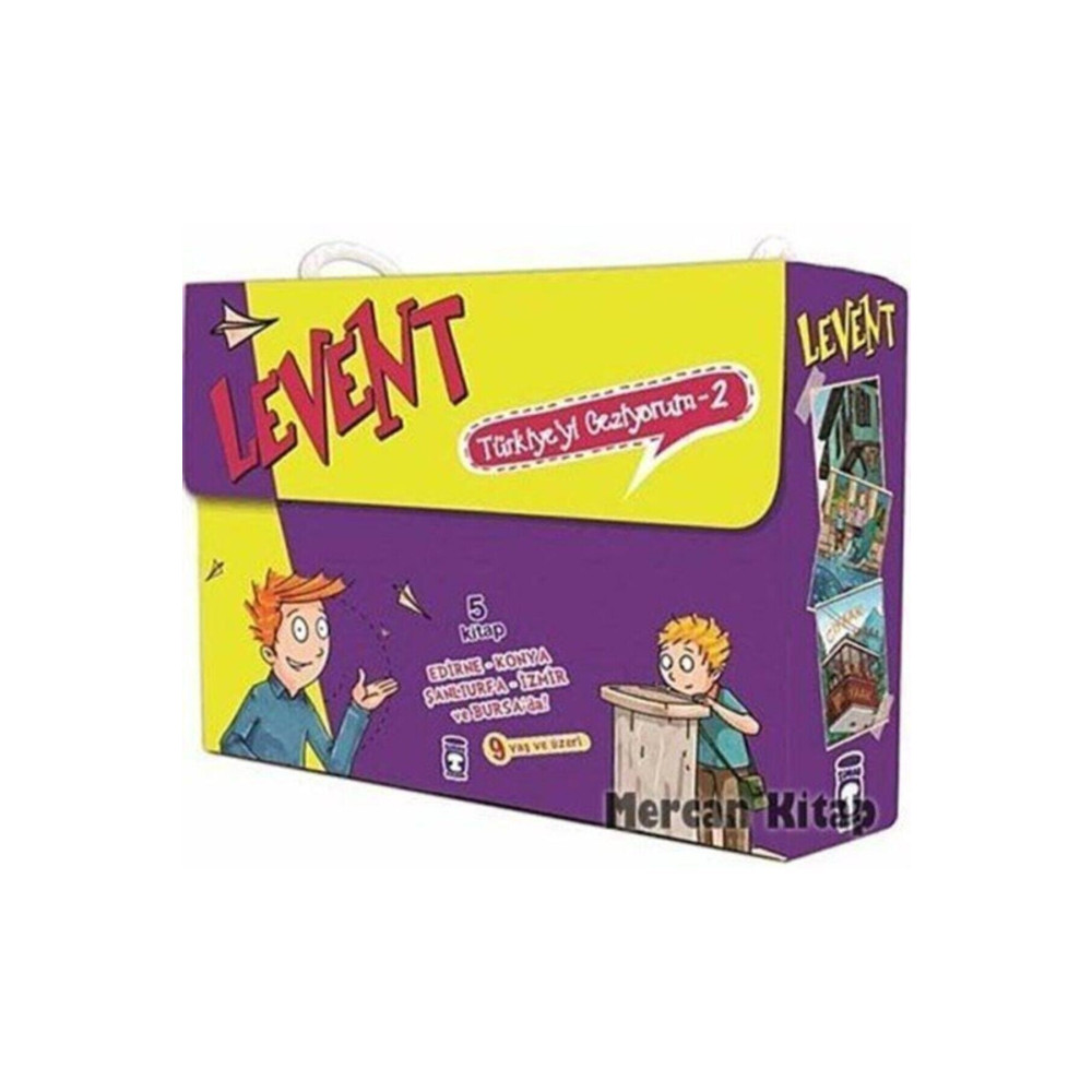 Timaş Çocuk Levent Türkiyeyi Geziyorum Set -2 - 5 Kitap Timaş Çocuk Öykü Fiyatı