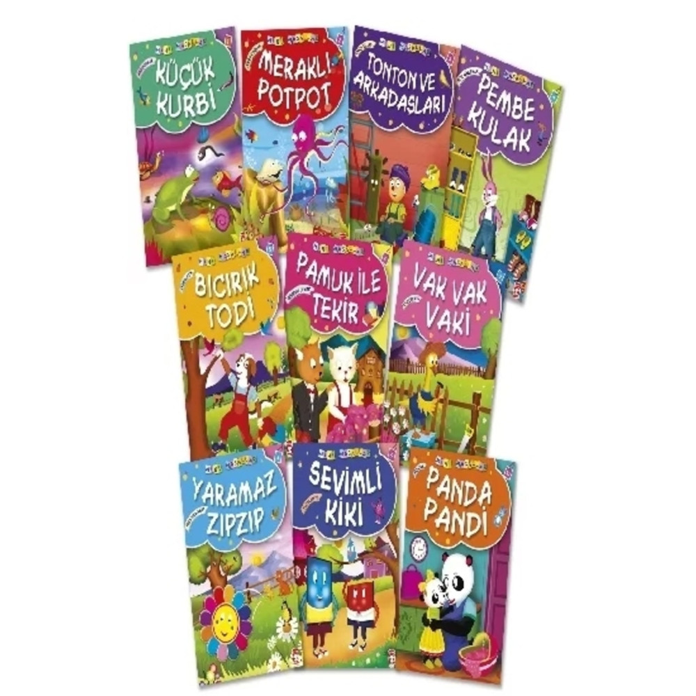 Timaş Çocuk Mini Masallar Set 1 (1 - 10 Set) Çocuk Öykü Fiyatı