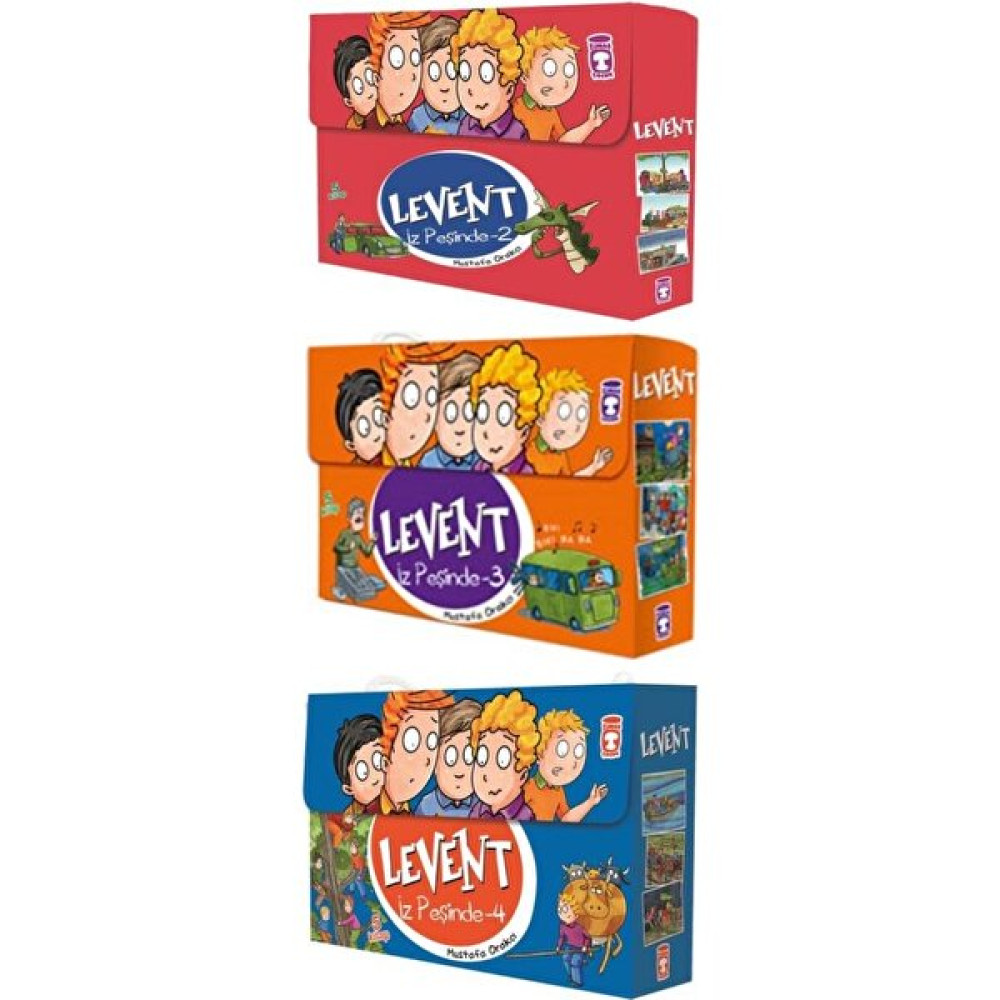 Timaş Levent Iz Peşinde Serisi 2-3-4 Set (15 Kitap) Çocuk Masal Fiyatı