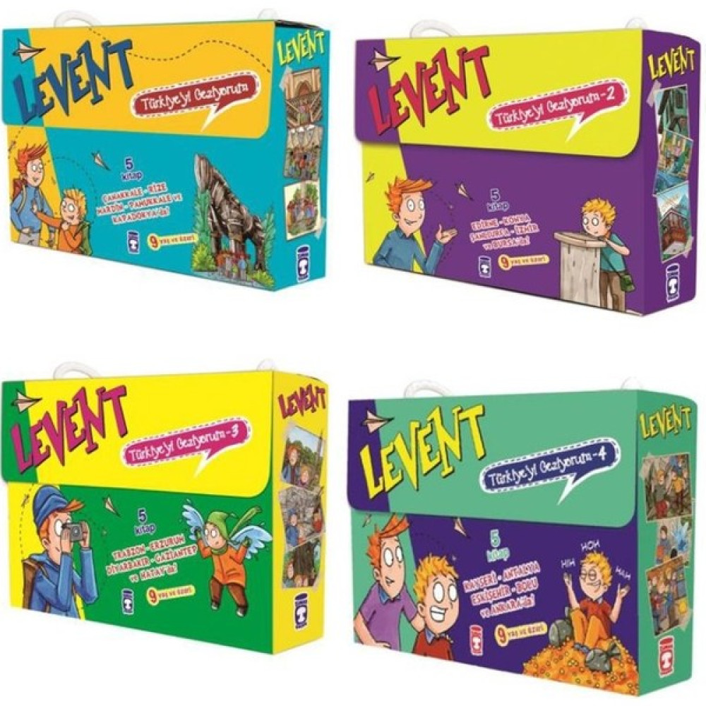 Timaş Levent Türkiye’yi Geziyorum Serisi Set (20 Kitap) Çocuk Masal Fiyatı