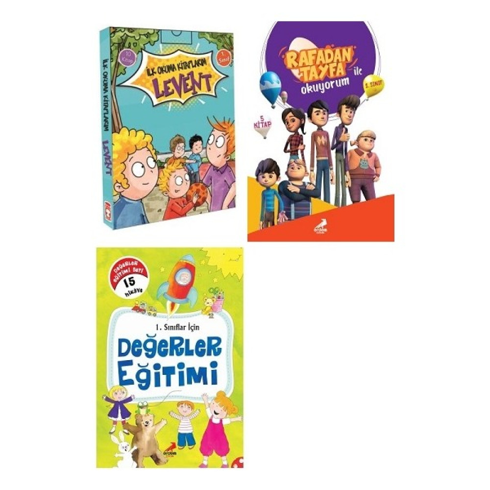 Timaş Yayınları 1. Sınıf Levent İlk Okuma Kitaplarım 1-2 ve Şirin İlk Okuma Kitaplarım Seti Tüm Dersler Fiyatı