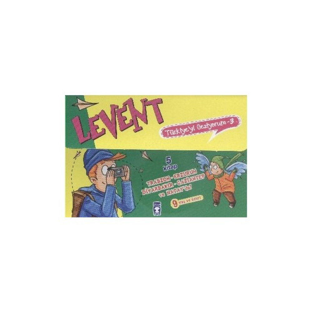 Timaş Yayınları Levent Türkiye'yi Geziyorum 03 Set 5 Kitap Takım Çocuk Oyuncağı Fiyatı