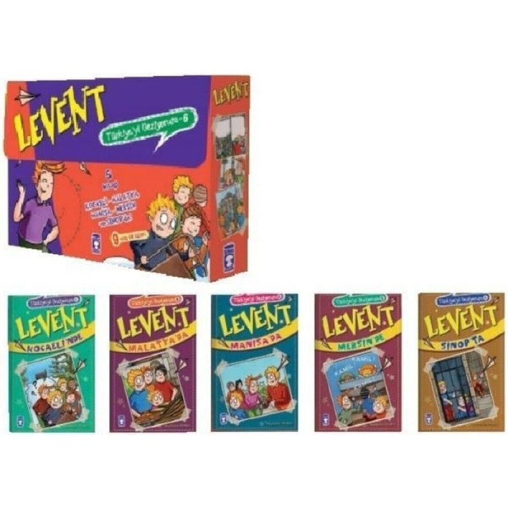 Timaş Yayınları Levent Türkiyeyi Geziyorum 6 Set - (5 Kitap) Tüm Dersler Fiyatı