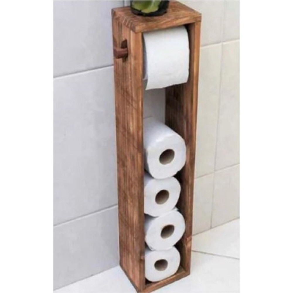 Timber Wood Wc Kağıtlık Tuvalet Kağıtlığı Ahşap Banyo Tuvalet Kağıtlığı Fiyatı