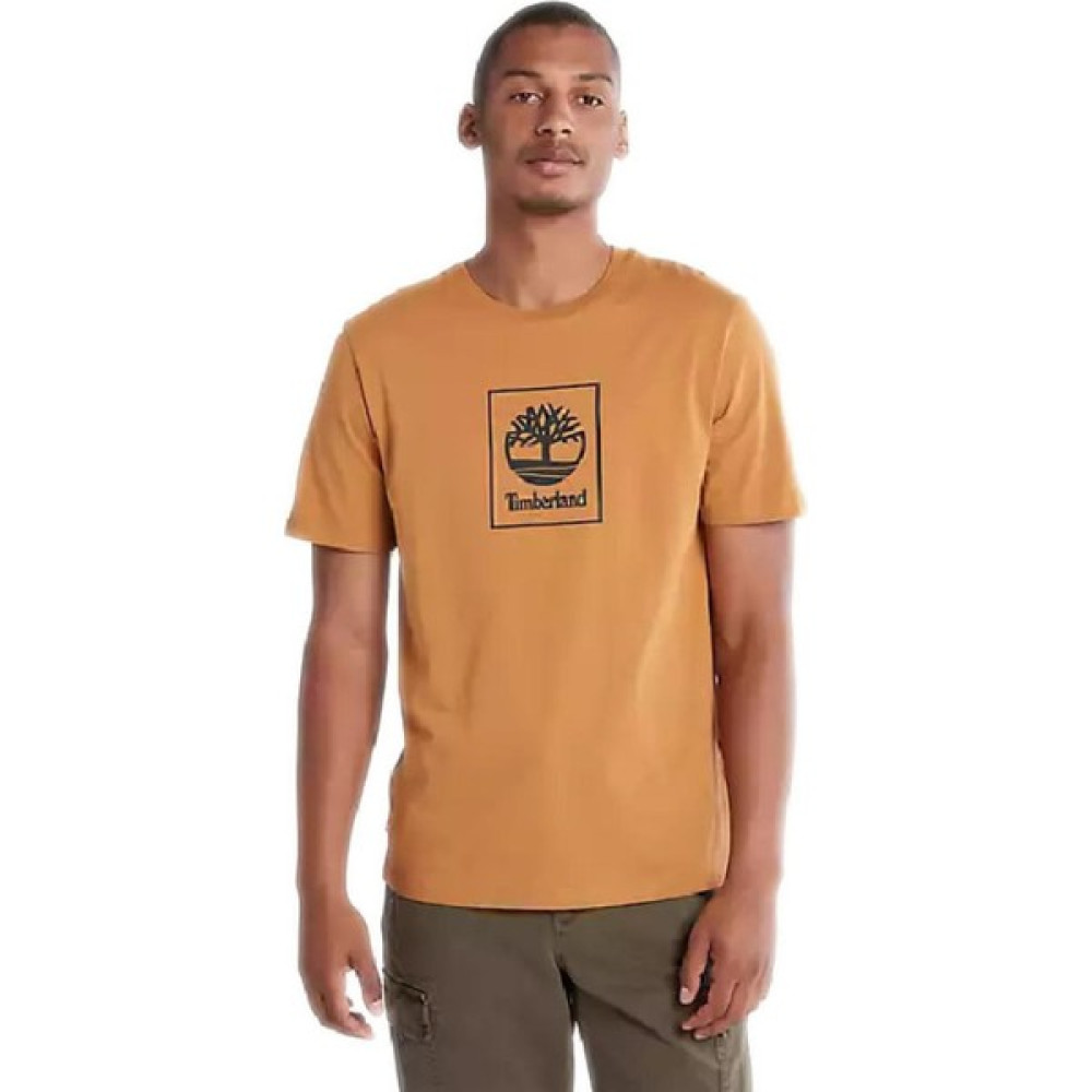 Timberland Ti̇mberland TB0A5ZH1 Stack Logo Tee Erkek T-Shi̇rt Erkek T-shirt Fiyatı