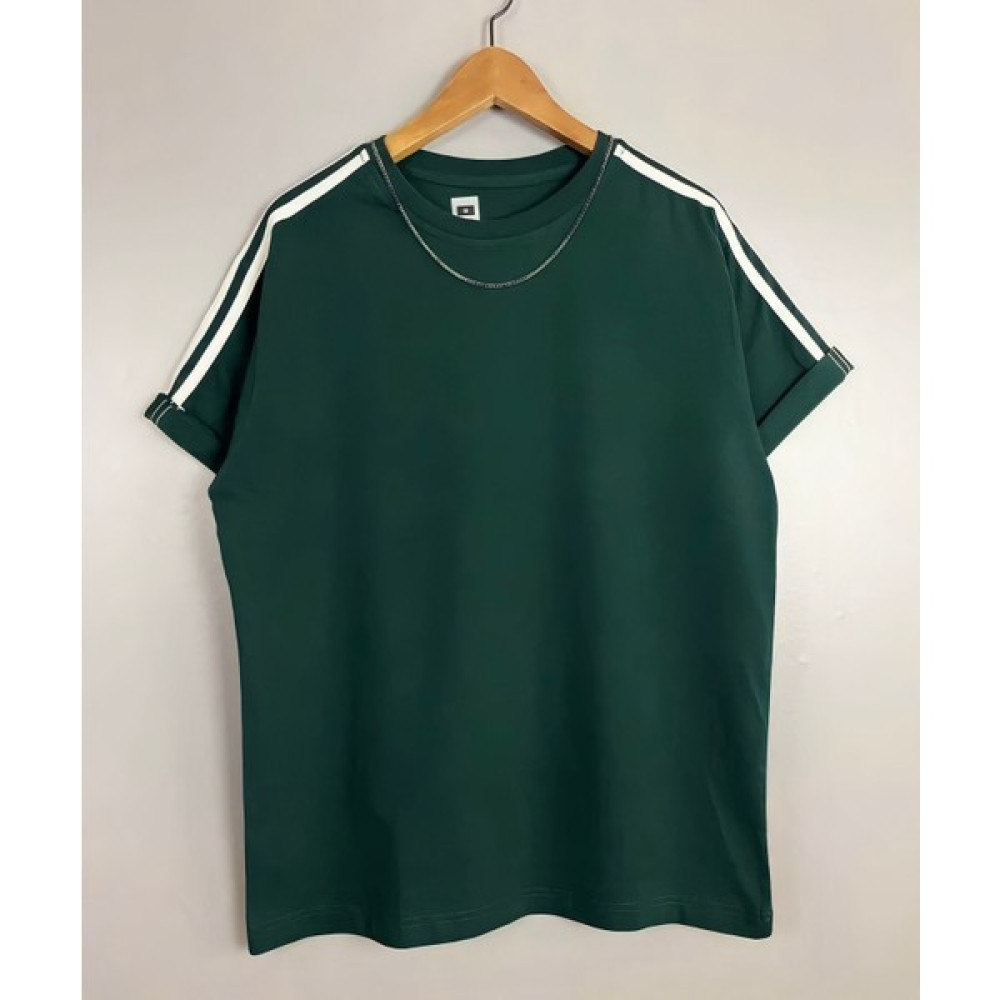 Timberman Oversize Unisex Kolları Çizgili 20/1 Kumaş Kaliteli Erkek T-shirt Fiyatı