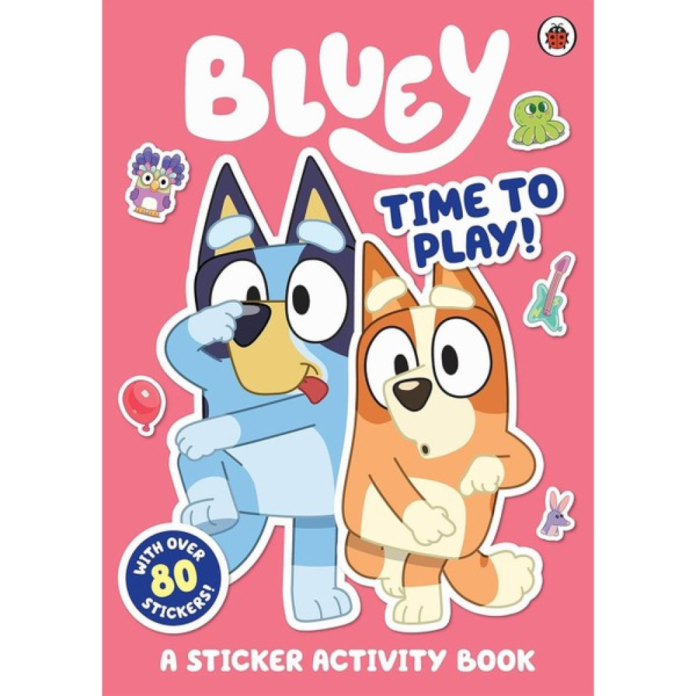 Time To Play Sticker Activity Book - Bluey Yabancı Dil Kitapları Fiyatı