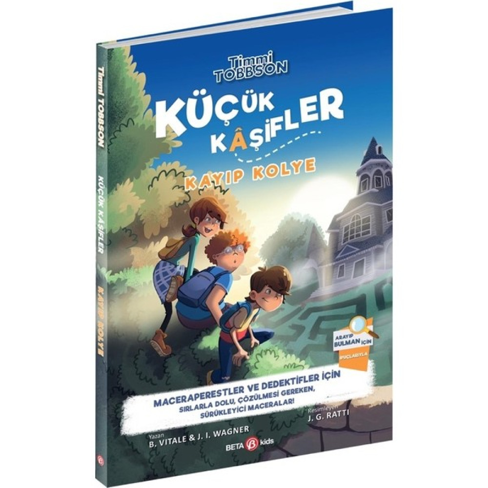 Timmi Tobbson Küçük Kaşifler Kayıp Kolye - Timmy Tobson Çocuk Roman Fiyatı
