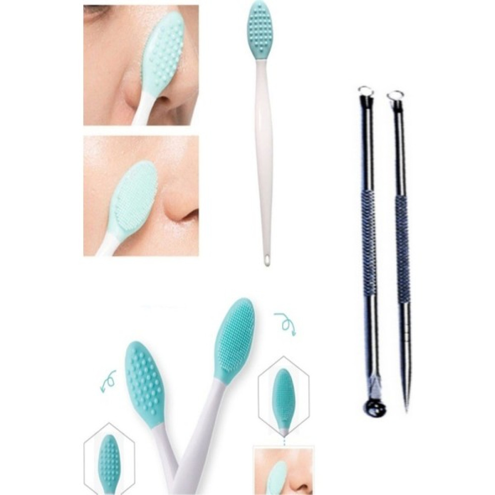 Tineke Burun Siyah Nokta Cilt ve Yüz Temizleyici Temizleme Fırçası Peeling ve 2'li Komedon Cilt & Yüz Temizleme Cihazları Fiyatı
