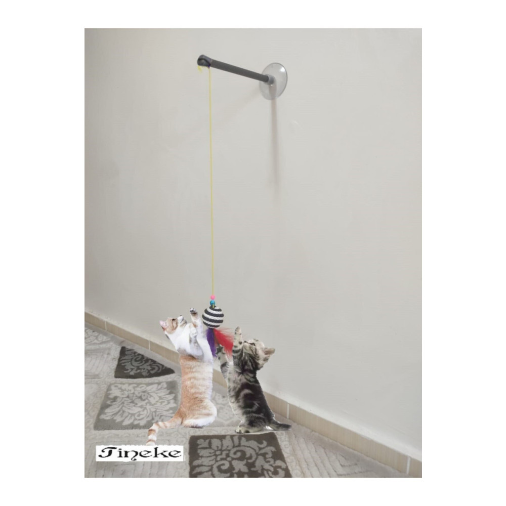 TİNEKE Vantuzlu Kedi Oltası Kedi Oyuncağı Evcil Hayvan Ürünleri Fiyatı