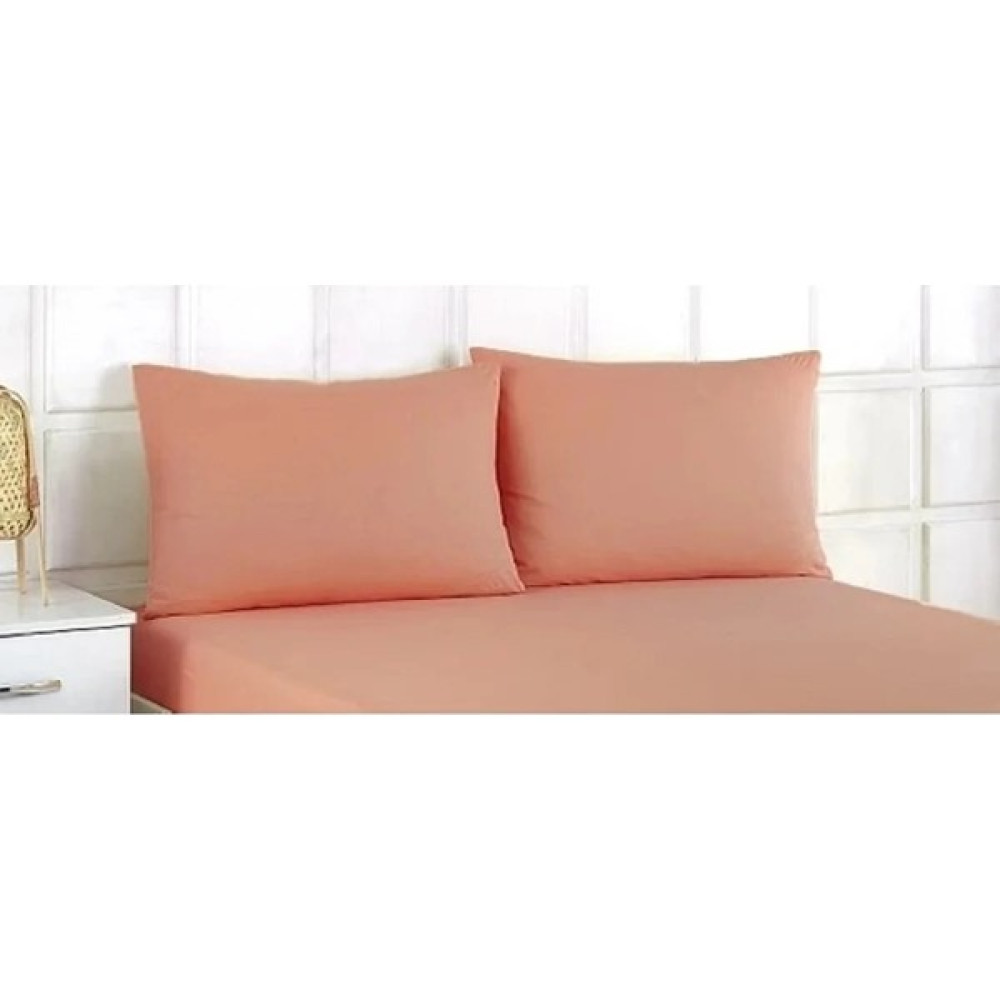 Tinimini Home Pamuklu Fermuarlı 50 x 70 Ebat Yastık Kılıfı | 2 Adet - 50 X 70 - Somon Yastık Kılıfı Fiyatı