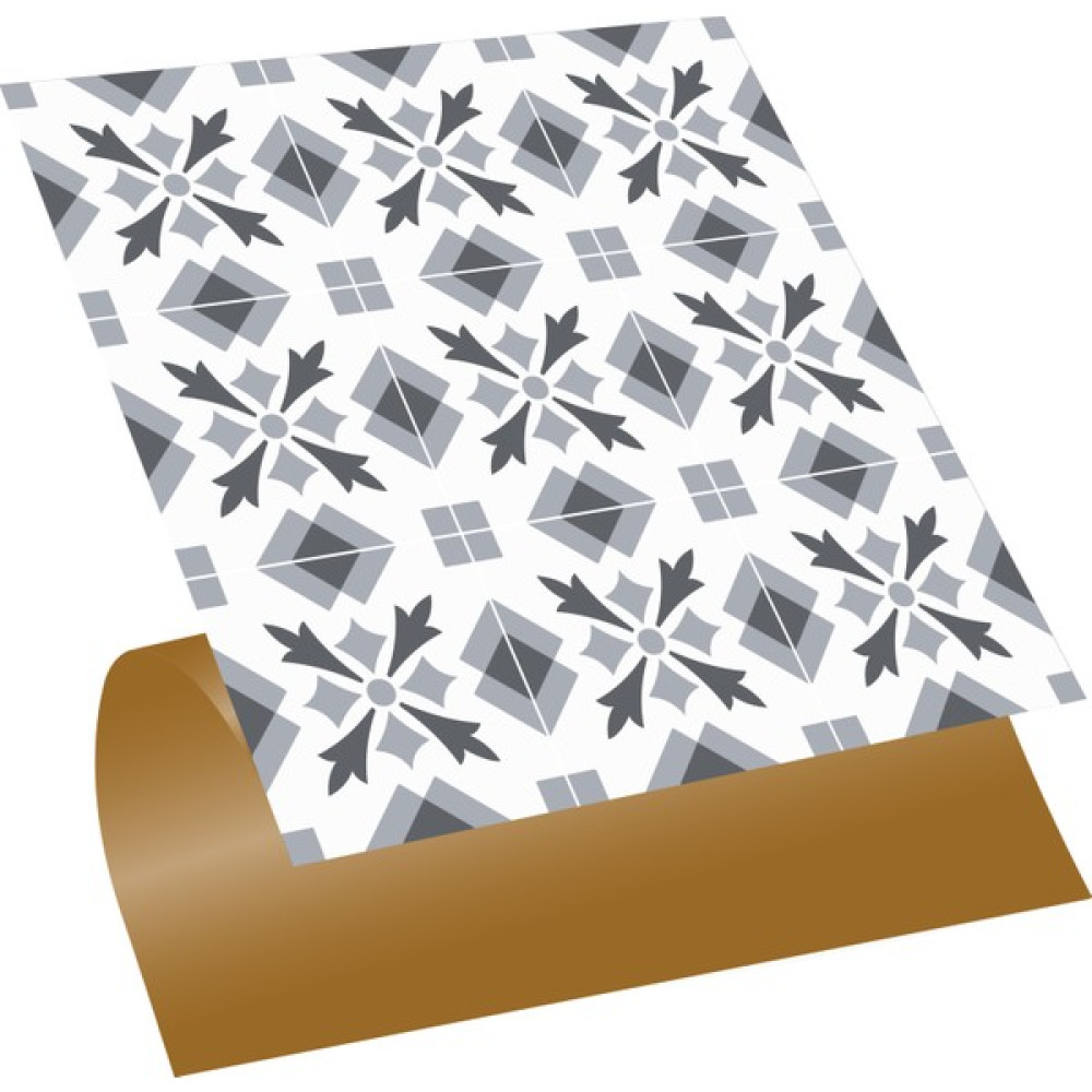 Tink Kendinden Yapışkanlı Geometrik 041 Desenli Pvc Karo 30X30 cm (56 Adet) 5m2 Yer / Yüzey Kaplamaları Fiyatı