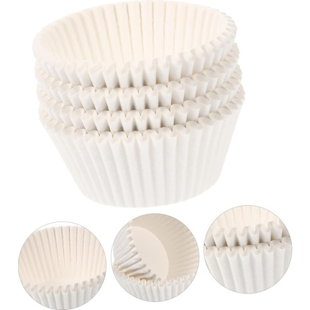 Tinky Winky Beyaz Muffin Cupcake Mini Kek Kalıbı Kapsülü 100 Adet Kek Kalıpları Fiyatı
