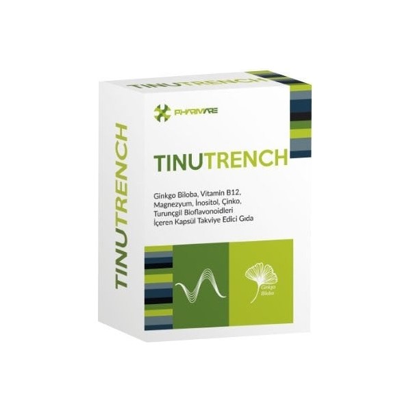 Tinutrench Kapsül Ginkgo Biloba, Inositol, Turunçgil Bioflavonidleri İçeren Takviye Edici Gıda Diğer Fiyatı