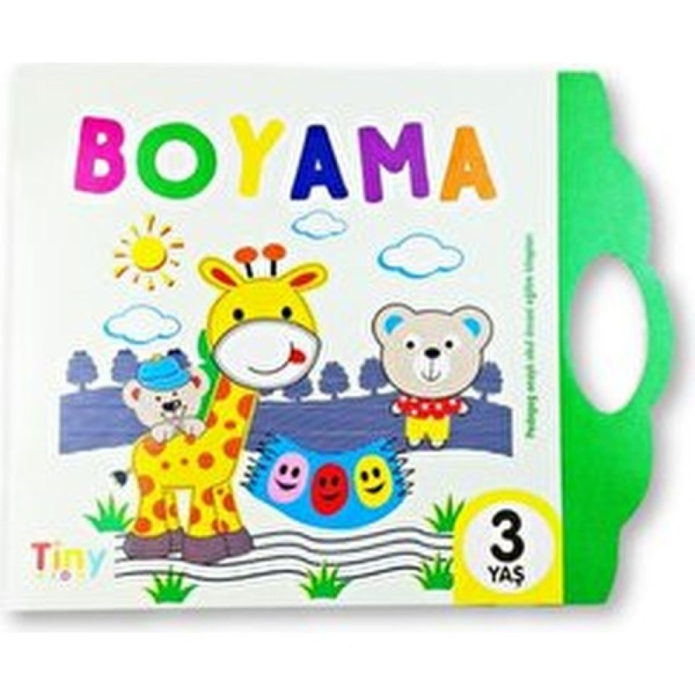 Tiny Kids Boyama Kitabı - 3 Yaş Aktivite & Eğitici Kitaplar Fiyatı