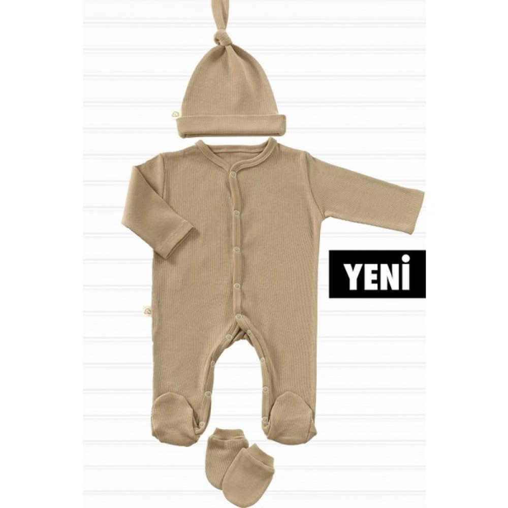 Tiny Lamb Tiny Team 3 Parça Yenidoğan Mini Hastane Çıkış Seti Bebek Hastane Çıkışı Fiyatı