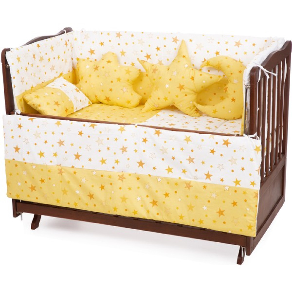 Tiny Plans Bebek Uyku Seti - 60 x 120 cm - Sarı - Beyaz Bebek Uyku Seti Fiyatı
