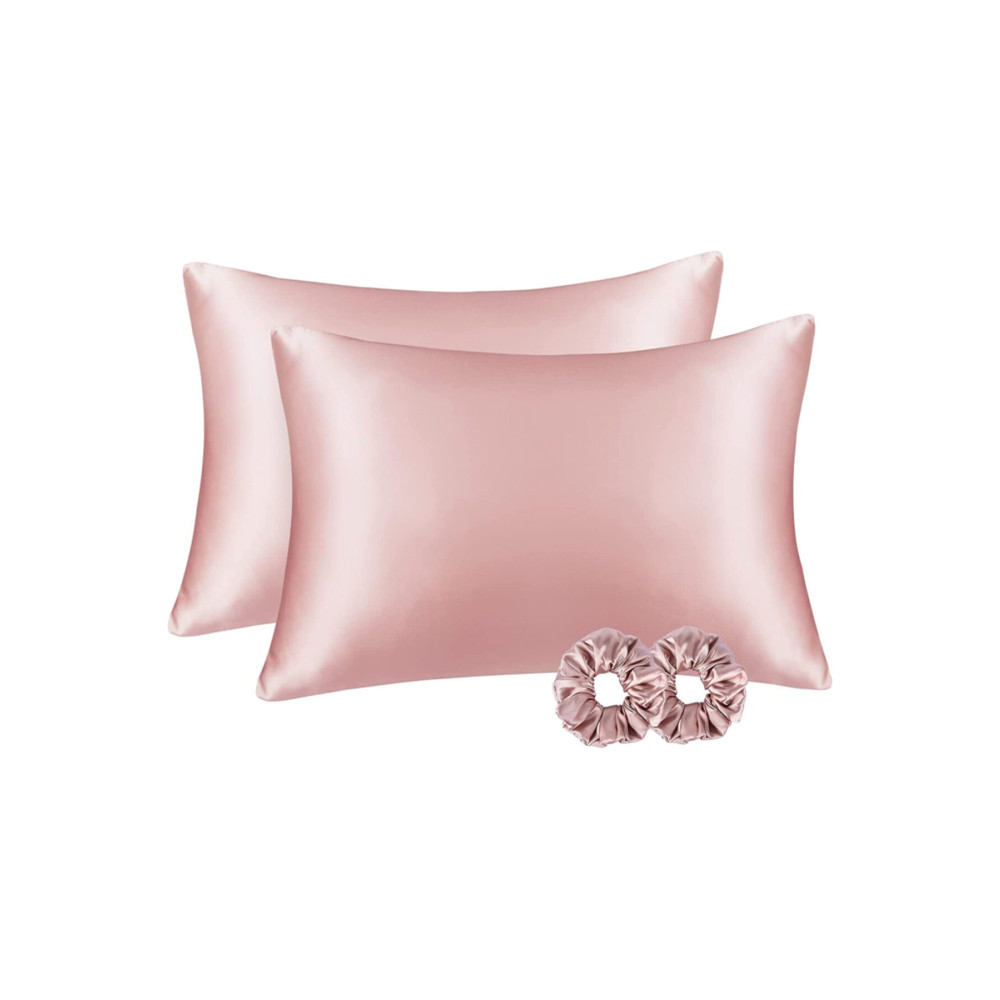 Tinybabyconcept %100 Ipek Saten 50x70 Cm 2 Adet Yastık Kılıfı & 2 Adet Toka Pembe Renk Yastık Kılıfı Fiyatı