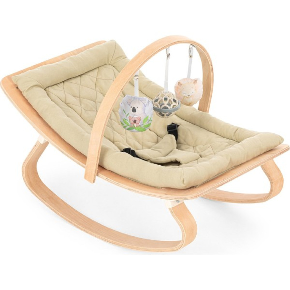 Tinycare Wooden Ahşap Oyuncaklı Ana Kucağı Ana Dizi Bej Ana Kucağı ve Oto Koltuğu Fiyatı