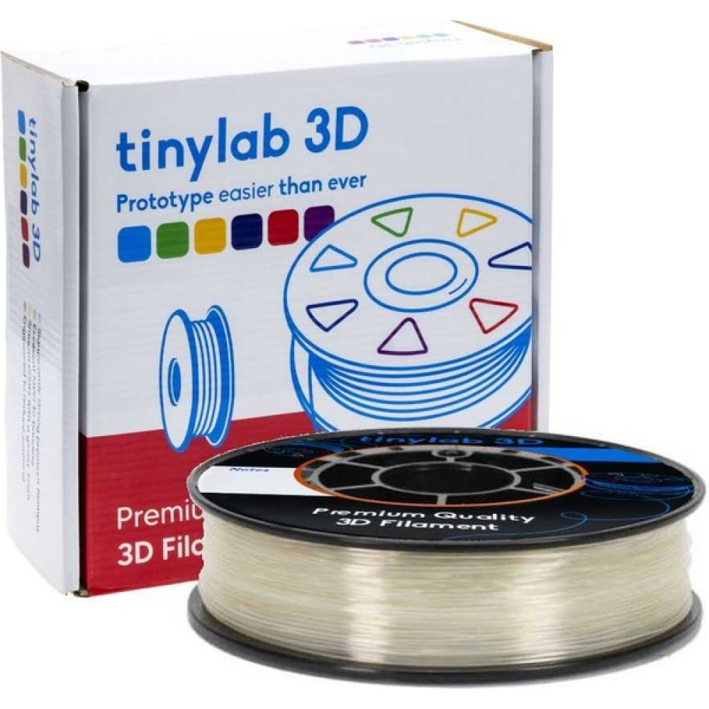 Tinylab 3D 1.75 mm Pla Şeffaf Naturel Filament Filament Fiyatı