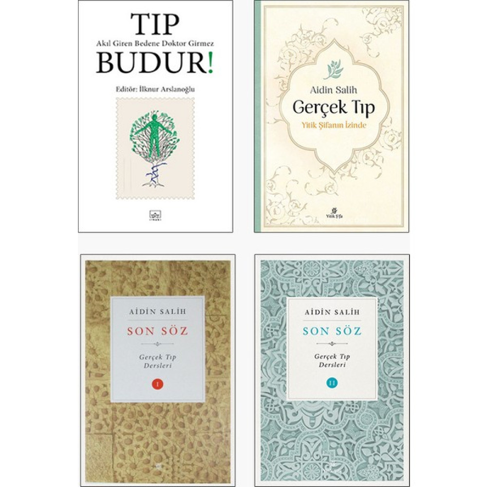 Tıp Budur! - Gerçek Tıp - Son Söz 1 - Son Söz 2 - 4 Kitap Set Tıp Kitapları Fiyatı