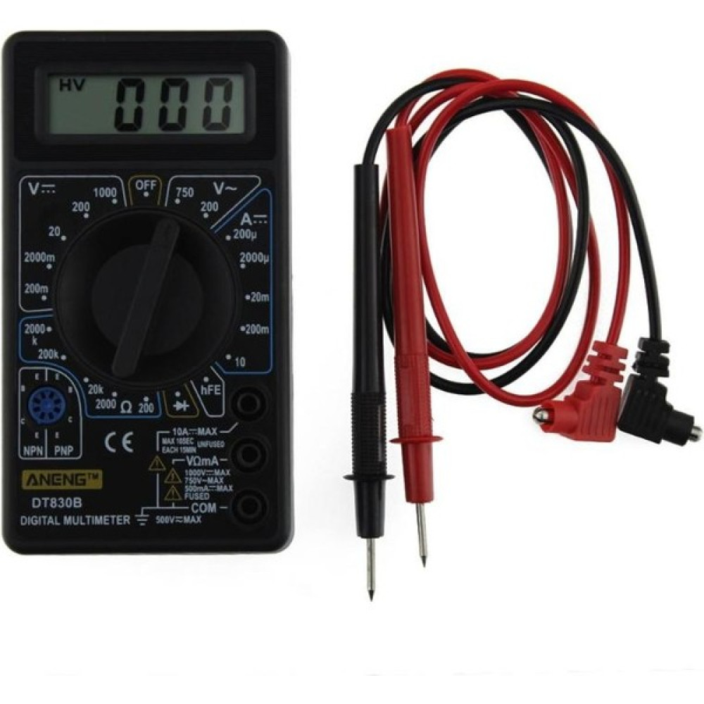 Tip DT830B Multimetre DT830B Ac / Dc LCD Dijital Multimetre 750/1000 V Voltmetre Ampermetre Ohm Test Cihazı Diğer Test ve Ölçüm Cihazları Fiyatı