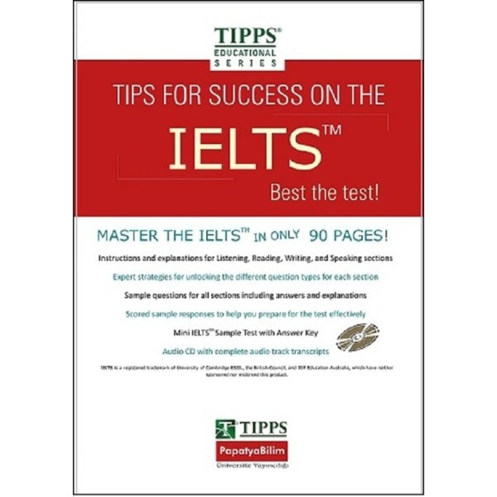 Tips for Success on the IELTS - Papatya Komisyon Yabancı Dil Öğretici Kitaplar ve Eğitim Setleri Fiyatı