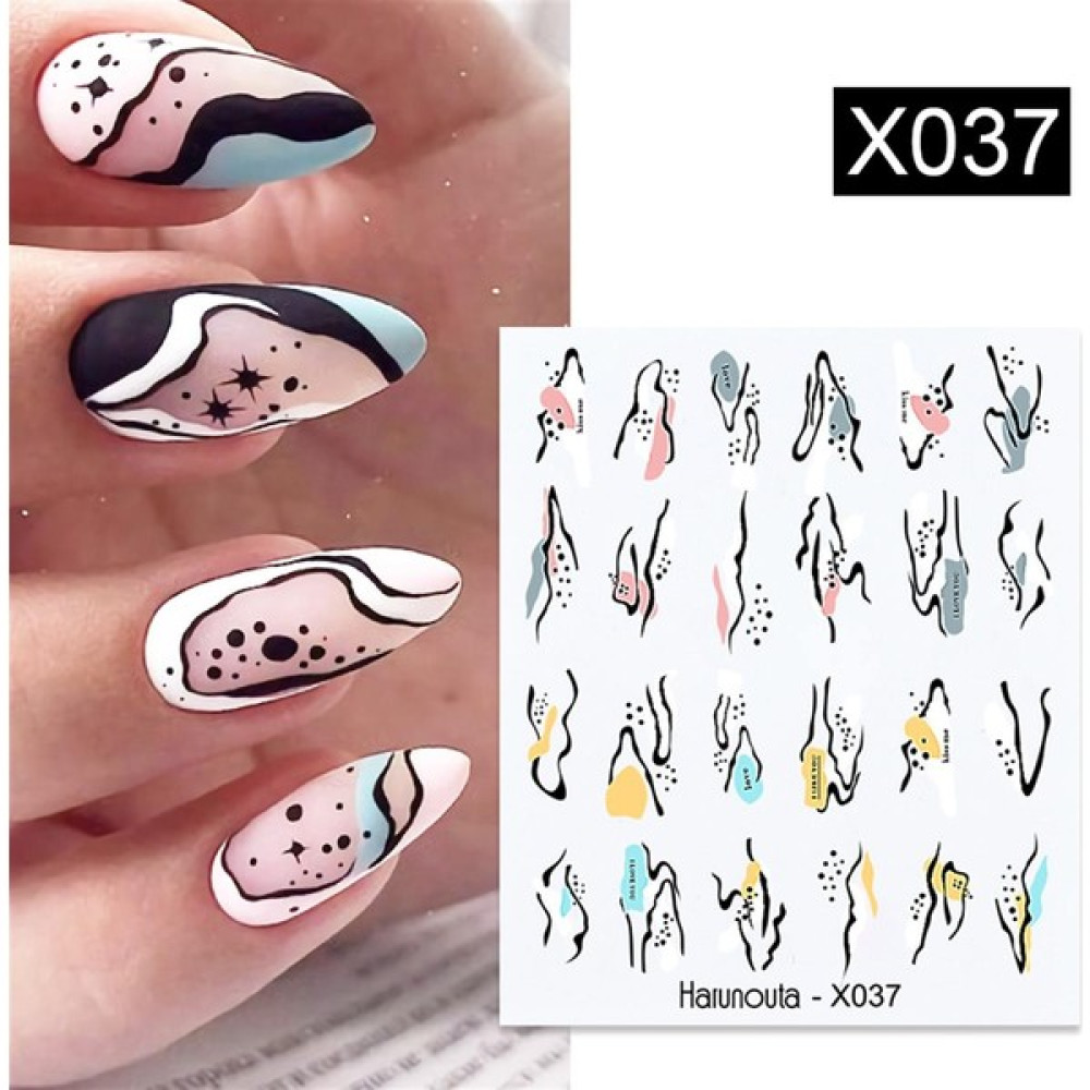 Tırnakmania Su Transferli Nail Art Sticker X037 (49831-37) Oto Boyaları Fiyatı