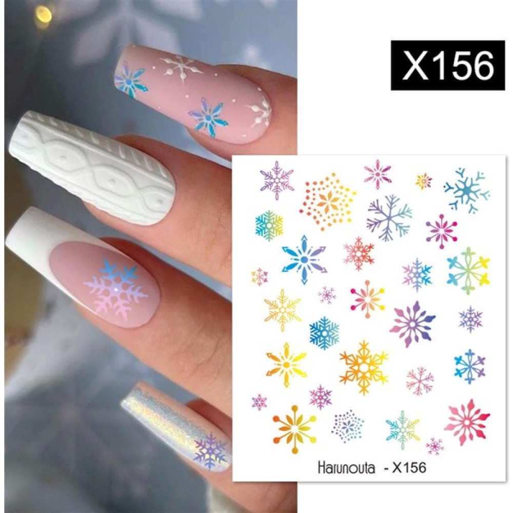 Tırnakmania Su Transferli Nail Art Sticker X156 (55344-11) Oto Boyaları Fiyatı
