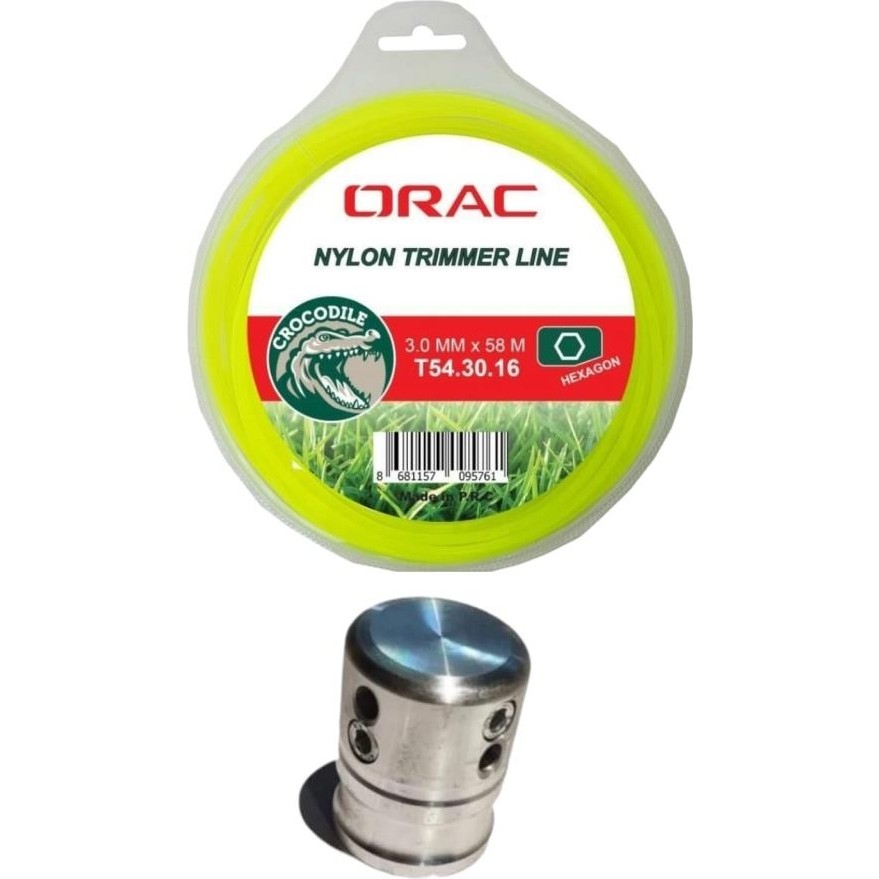 Tırpan Örümcek Başlık ve Orac Altı Köşe Tırpan Misinası Diğer Fiyatı