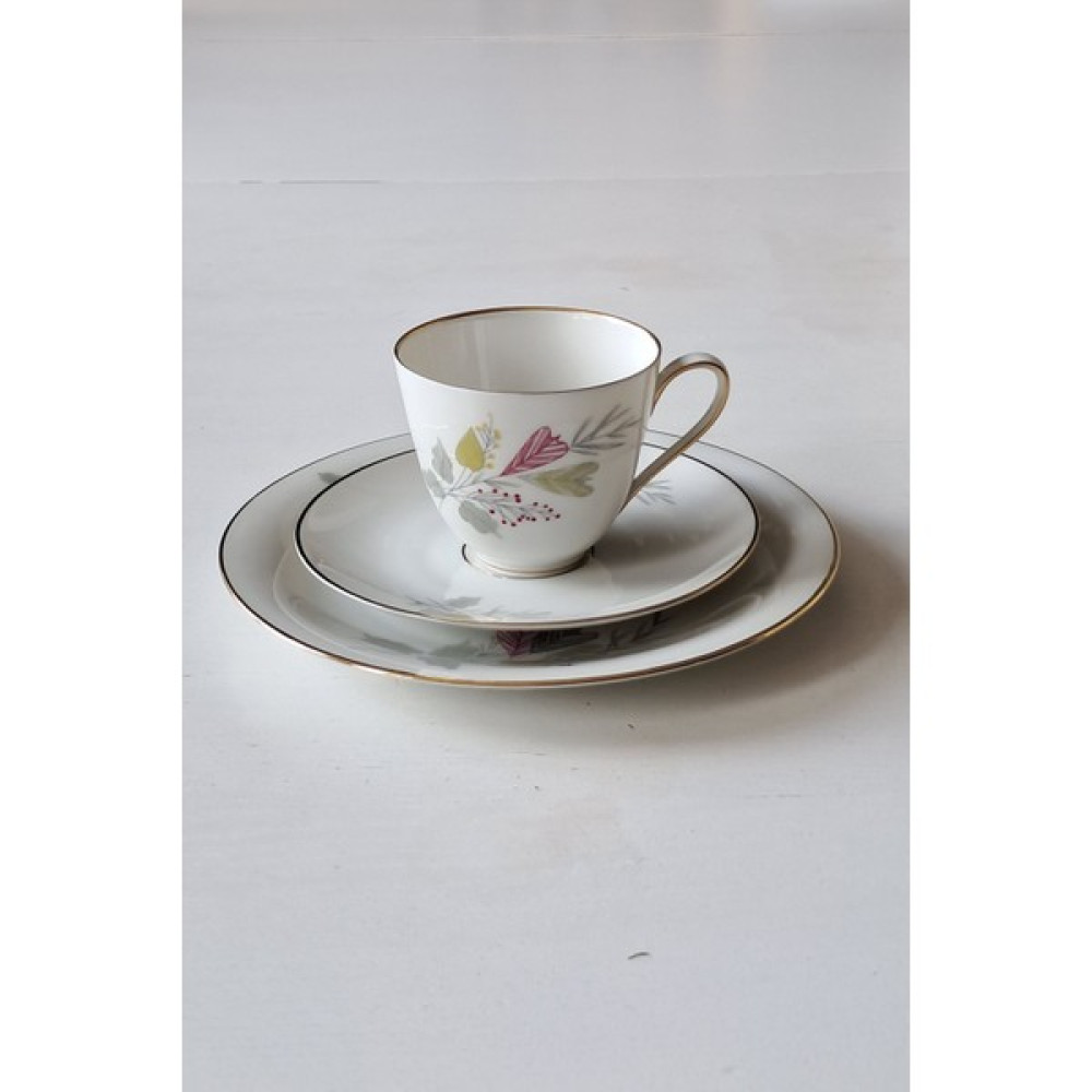Tirschenreuth, Dek. Hackefors Vintage Çay Fincanı Seti 3 Parça - 200 ml Oto Boyaları Fiyatı