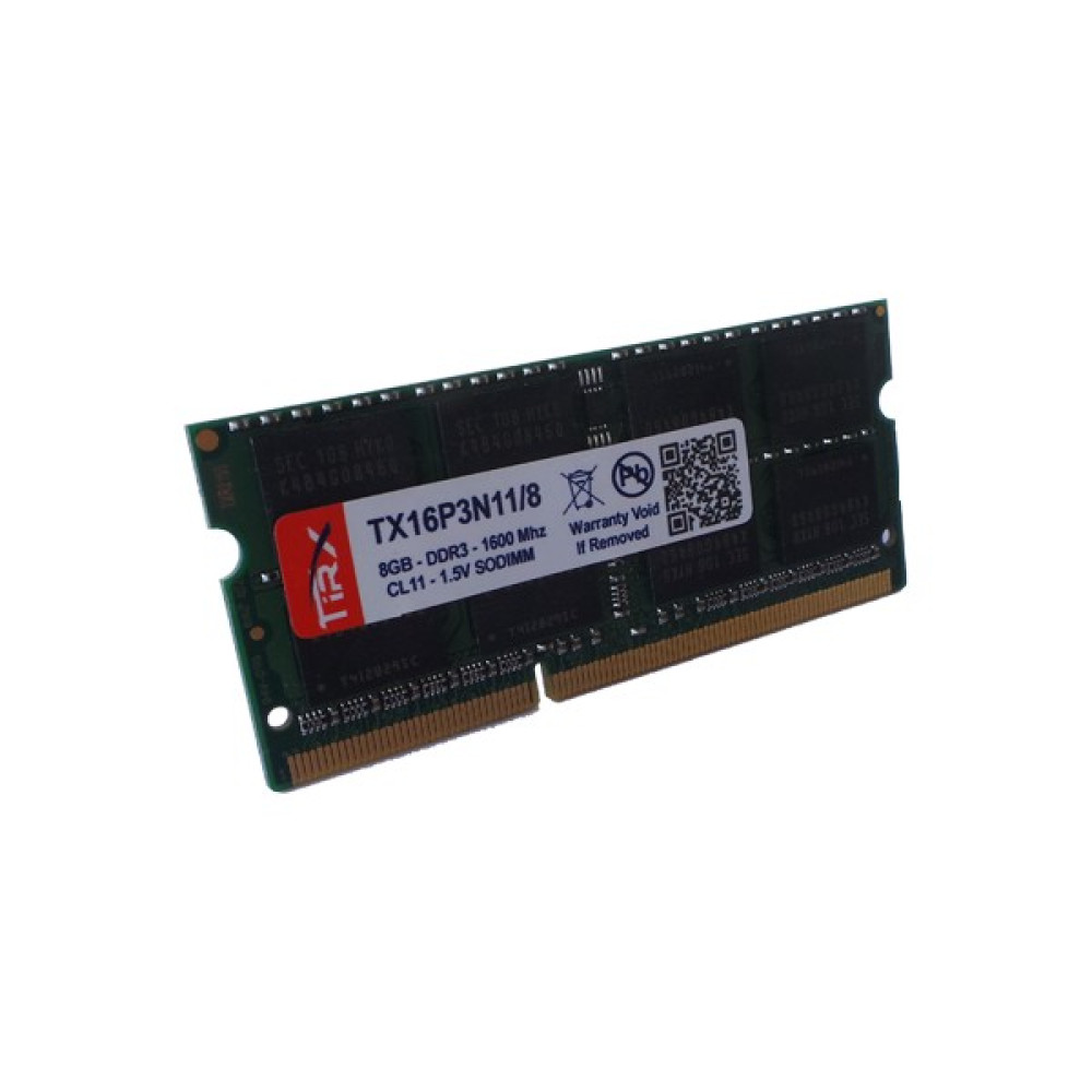 Tirx TX16P3N11/8 8 GB Ddr3 1600 Mhz CL11 1.5V Ram RAM Bellekler Fiyatı