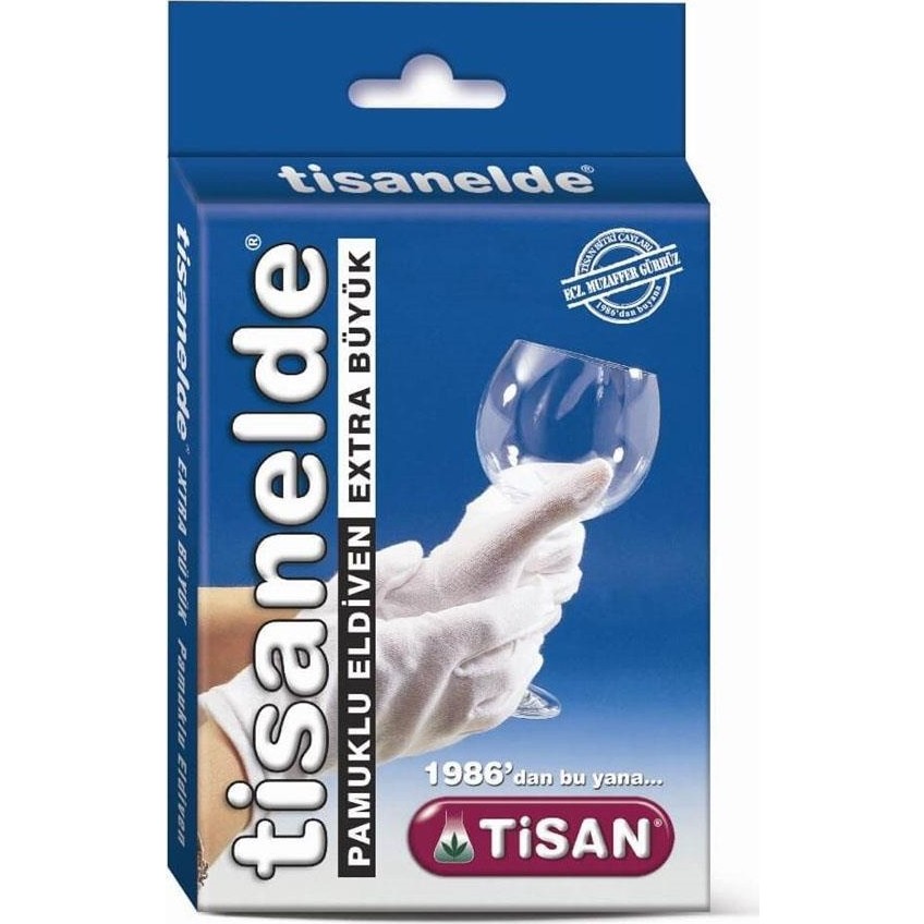 Tisan Tisanelde Pamuklu Eldiven Ekstra Büyük Diğer Fiyatı