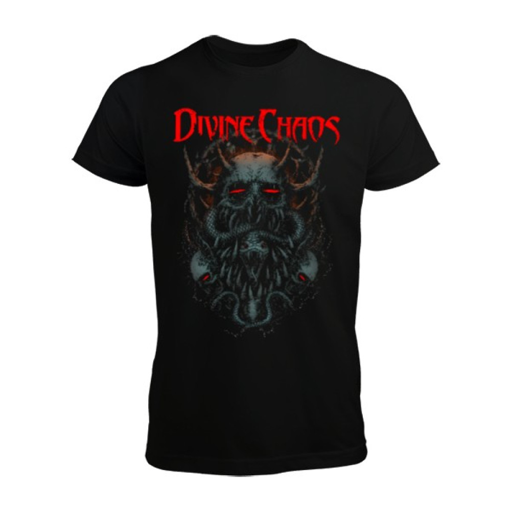 Tisho Divine Chaos Siyah Erkek Tişört Erkek T-shirt Fiyatı